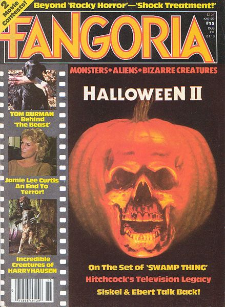 FANGORIA magazine cover Issue 15 October 1981