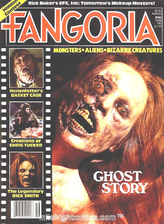 FANGORIA magazine cover Issue 16 December 1981