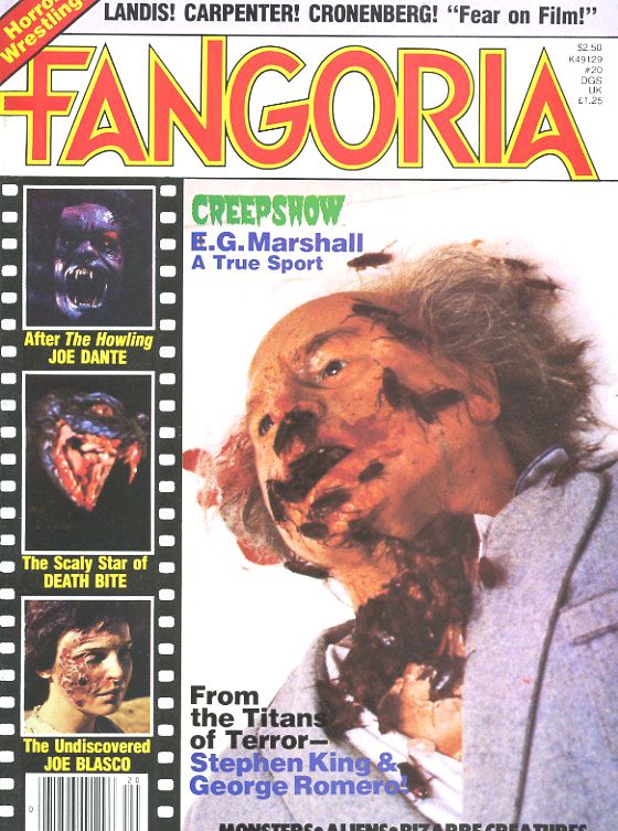FANGORIA magazine cover Issue 20 July 1982