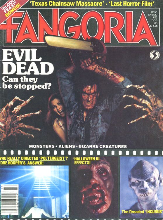 FANGORIA magazine cover Issue 23 November 1982