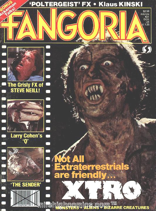 FANGORIA magazine cover Issue 24 December 1982