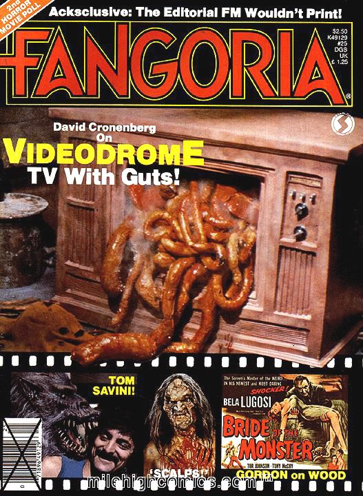 FANGORIA magazine cover Issue 25 February 1983