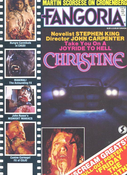 FANGORIA magazine cover Issue 32 January 1984