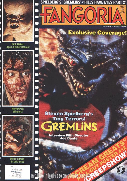 FANGORIA magazine cover Issue 37 August 1984