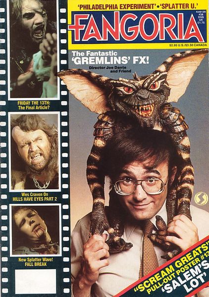 FANGORIA magazine cover Issue 38 October 1984