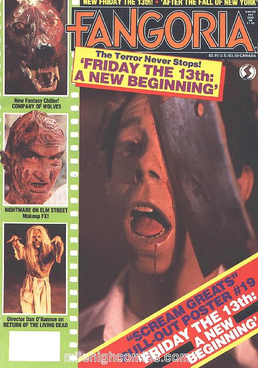 FANGORIA magazine cover Issue 44 May 1985