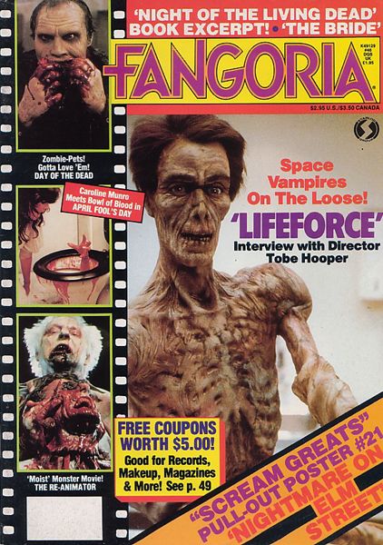 FANGORIA magazine cover Issue 46 July 1985