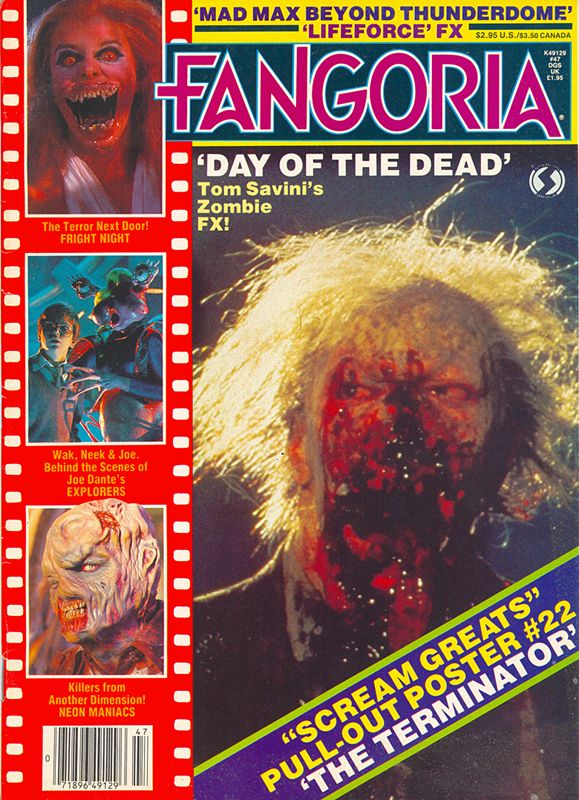 FANGORIA magazine cover Issue 47 August 1985
