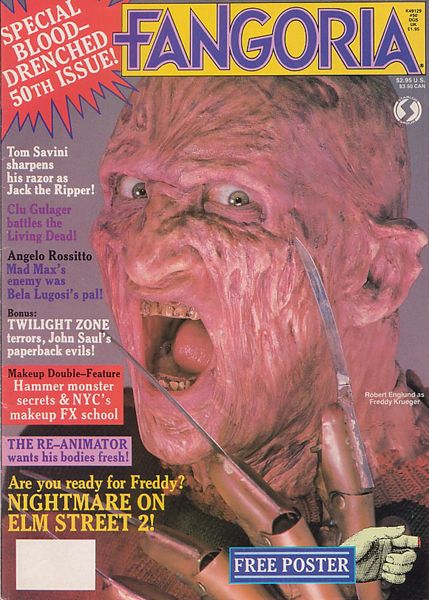 FANGORIA magazine cover Issue 50 January 1986