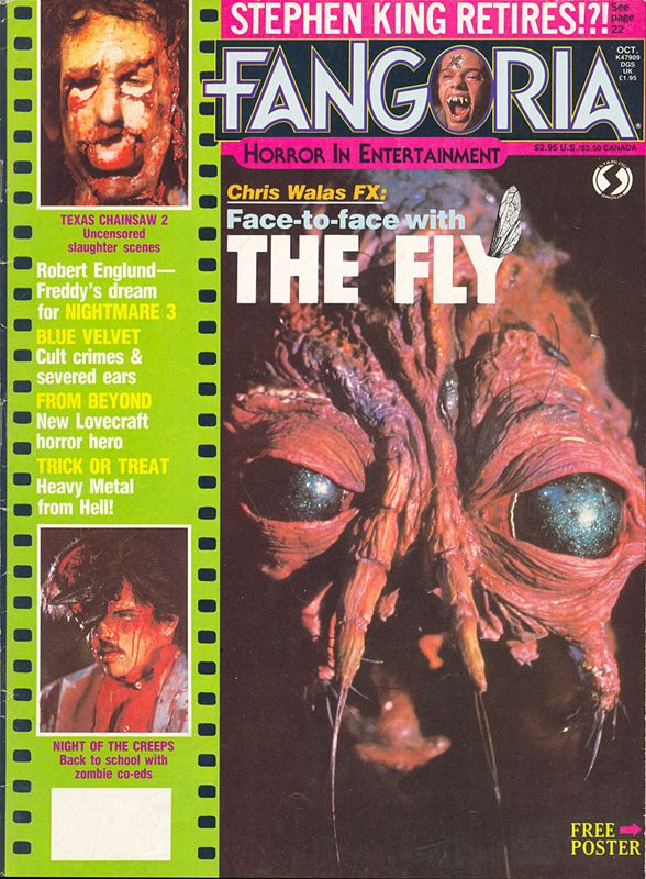 FANGORIA magazine cover Issue 58 October 1986