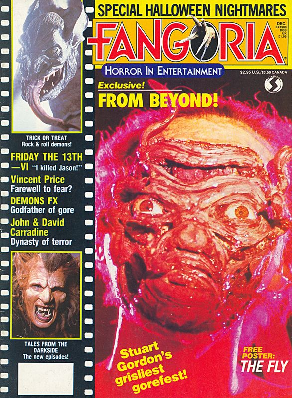 FANGORIA magazine cover Issue 59 December 1986