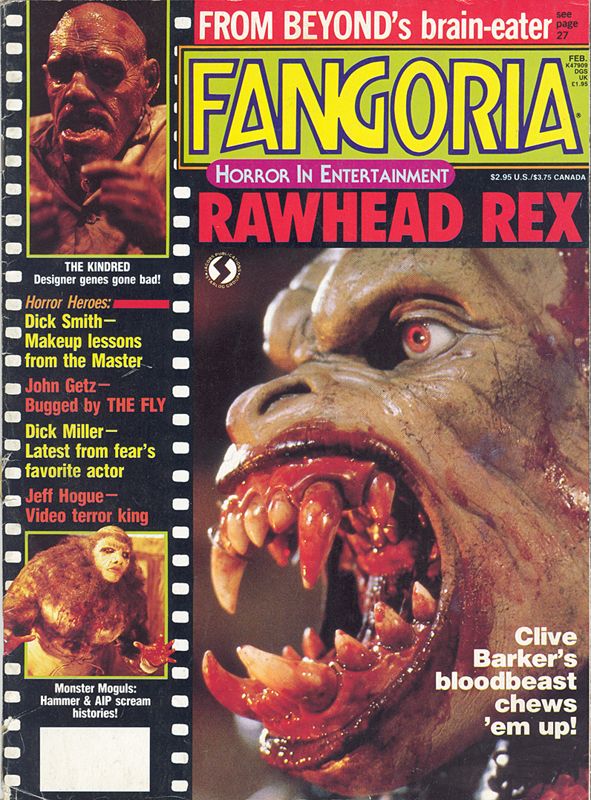 FANGORIA magazine cover Issue 61 February 1987