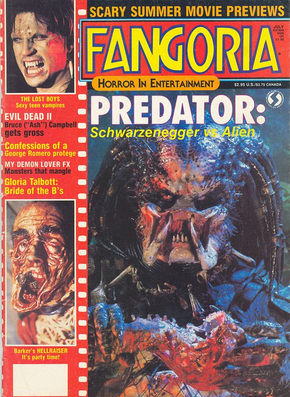 FANGORIA magazine cover Issue 65 July 1987