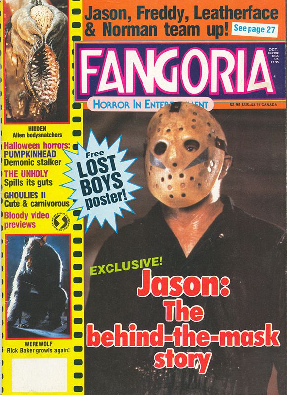 FANGORIA magazine cover Issue 68 October 1987