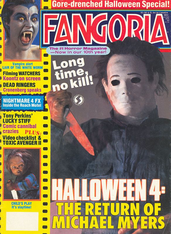FANGORIA magazine cover Issue 79 December 1988