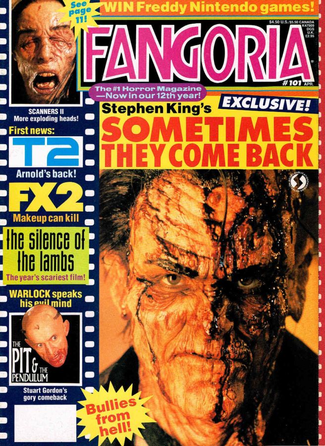FANGORIA magazine cover Issue 101 April 1991