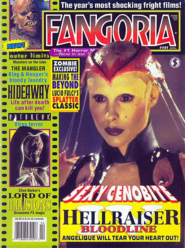 FANGORIA magazine cover Issue 141 April 1995
