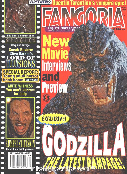 FANGORIA magazine cover Issue 145 August 1995