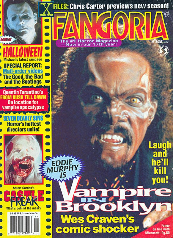 FANGORIA magazine cover Issue 148 November 1995