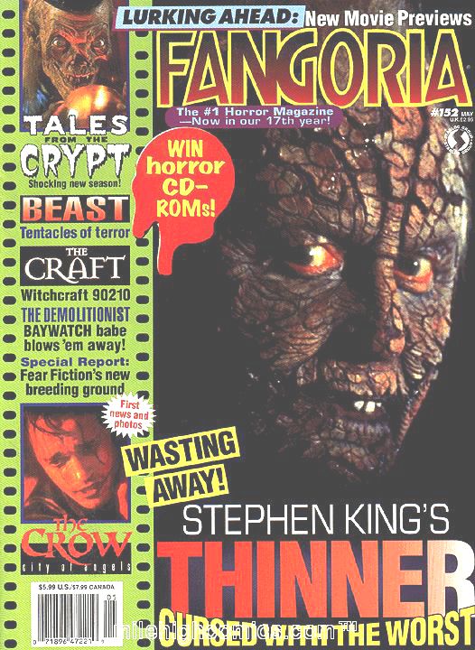 FANGORIA magazine cover Issue 152 May 1996