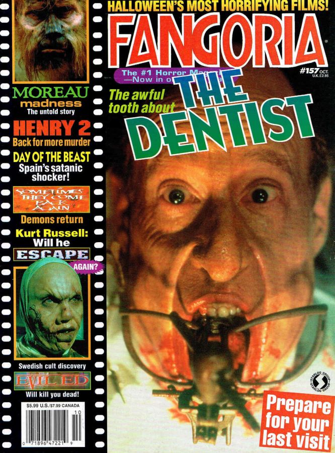FANGORIA magazine cover Issue 157 October 1996