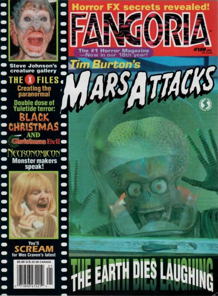FANGORIA magazine cover Issue 159 January/February 1997