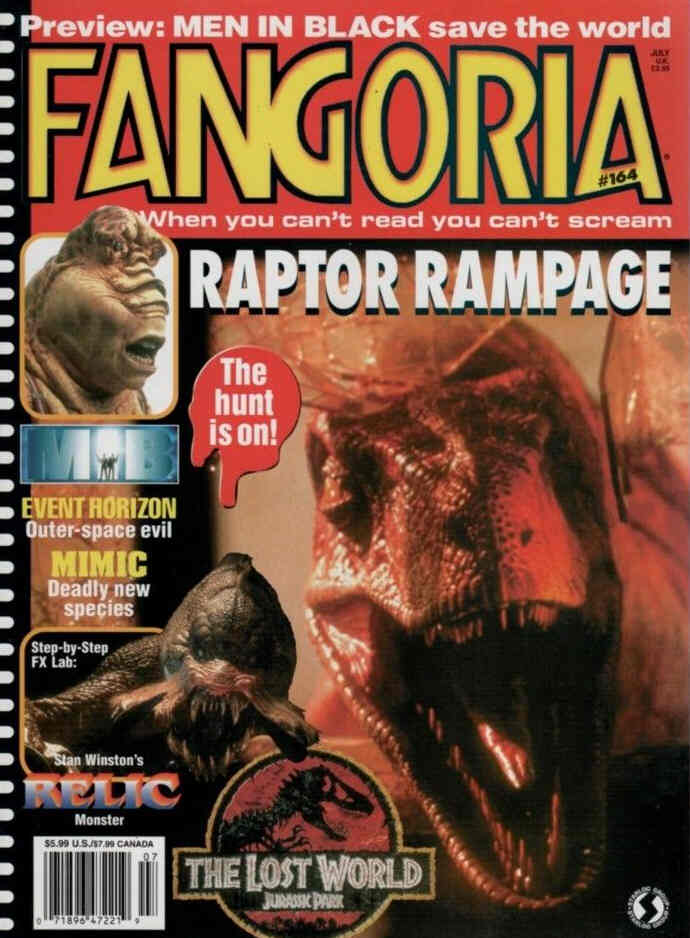 FANGORIA magazine cover Issue 164 July 1997