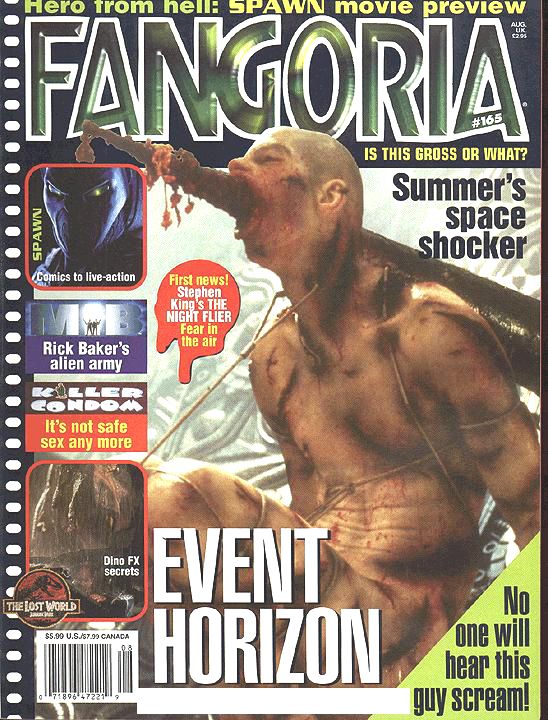 FANGORIA magazine cover Issue 165 August 1997