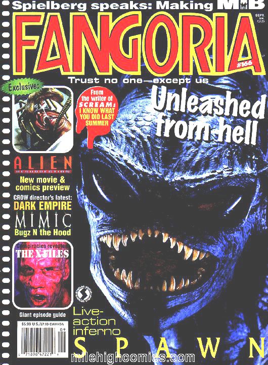 FANGORIA magazine cover Issue 166 September 1997