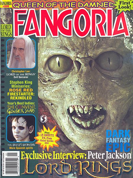 FANGORIA magazine cover Issue 209 January/February 2002