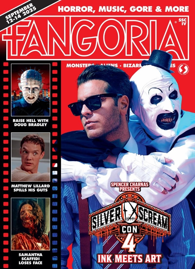 FANGORIA 2018 magazine side cover  Special 12 September 2025