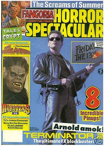 FANGORIA HORROR SPECTACULAR magazine cover Issue 4 October 1991