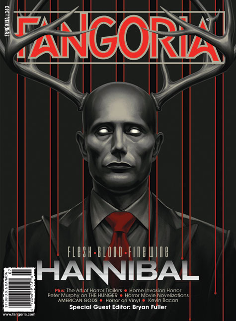 FANGORIA magazine side cover Issue 343 July 2015