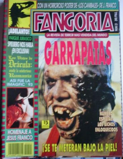 FANGORIA (Es) magazine cover Issue 21  1993