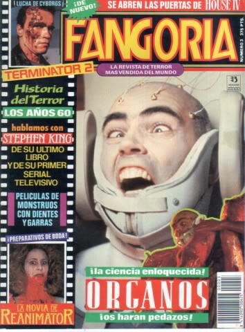 FANGORIA (Es) magazine cover Issue 3 September 1991