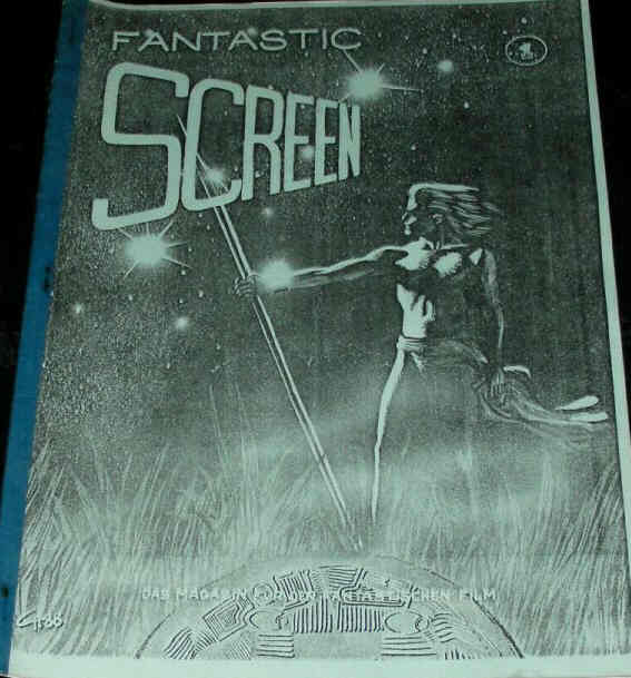 FANTASTIC SCREEN magazine cover Issue 1   