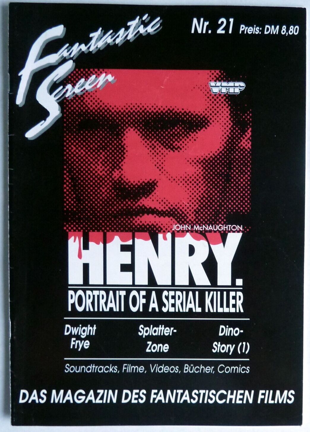FANTASTIC SCREEN magazine cover Issue 21 April 1993