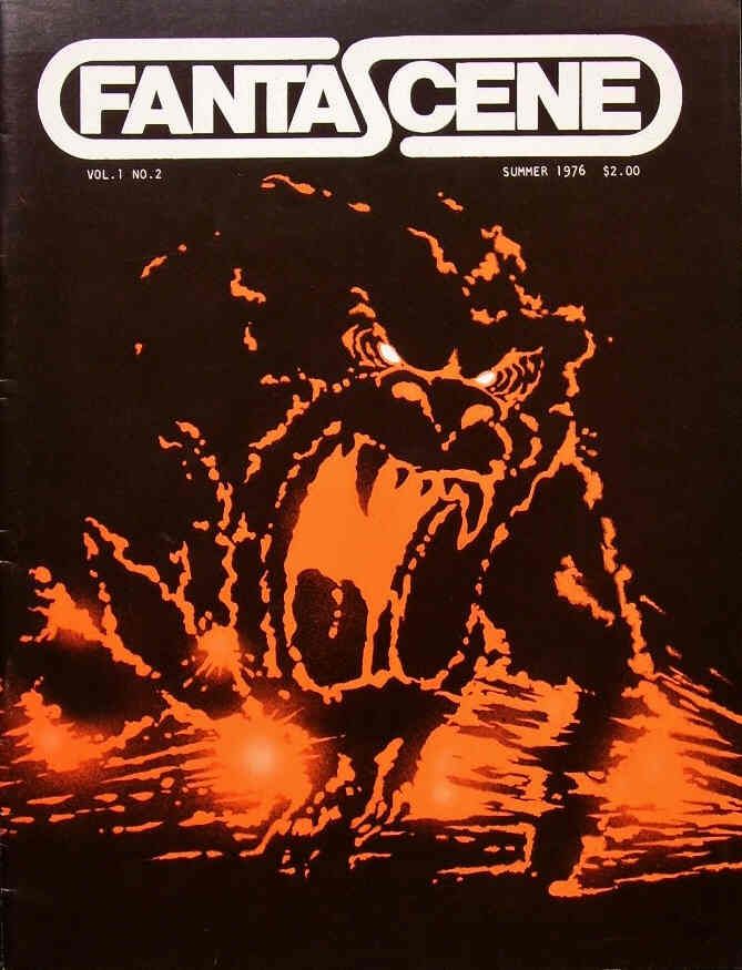 FANTASCENE magazine cover Issue 2 Summer 1976