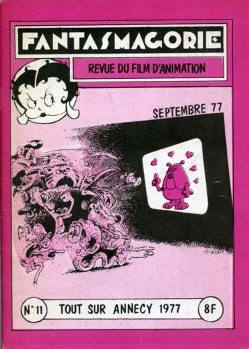 FANTASMAGORIE magazine cover Issue 11  1977