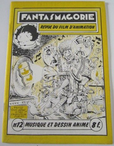 FANTASMAGORIE magazine cover Issue 12  1977