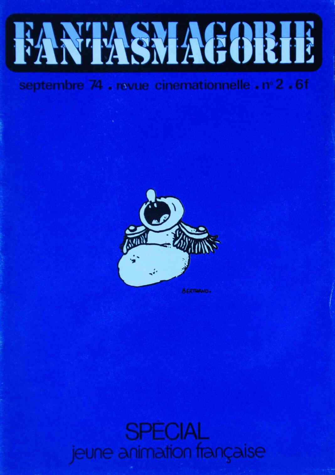 FANTASMAGORIE magazine cover Issue 2 September 1974