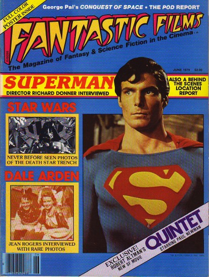 FANTASTIC FILMS magazine cover Issue 8 June 1979