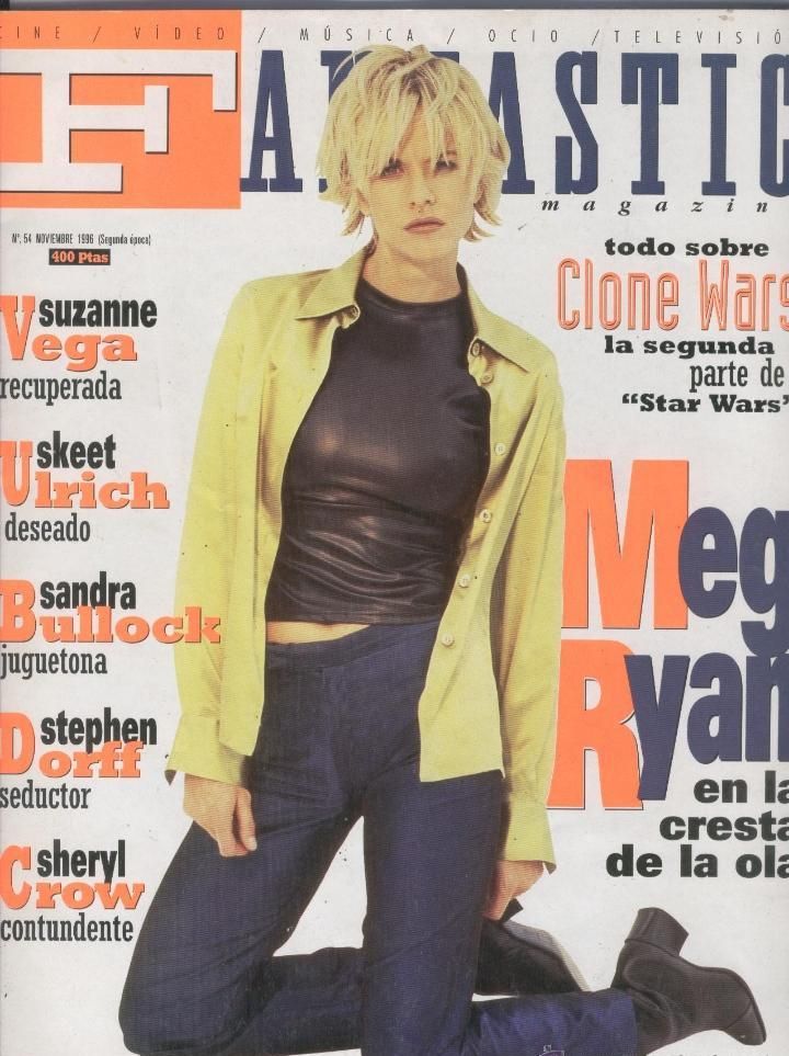 FANTASTIC magazine side cover Issue 54 November 1996
