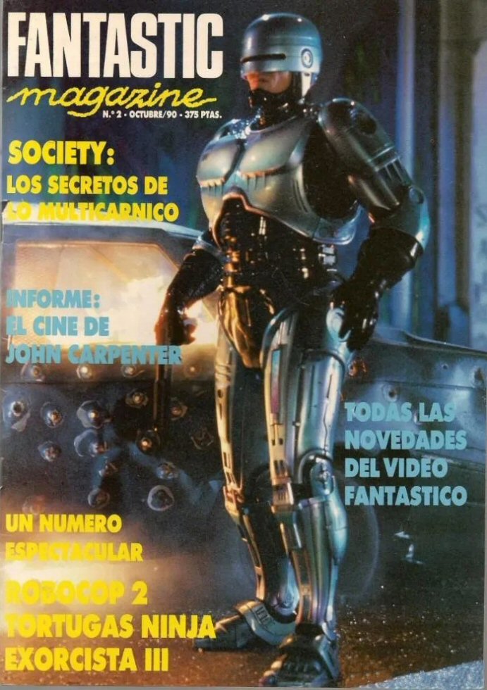 FANTASTIC MAGAZINE magazine cover Issue 2 October 1990