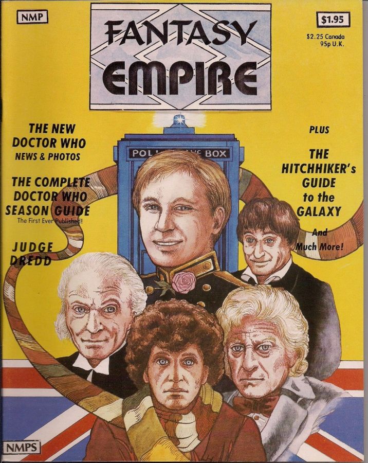 FANTASY EMPIRE magazine cover Issue 1  1981