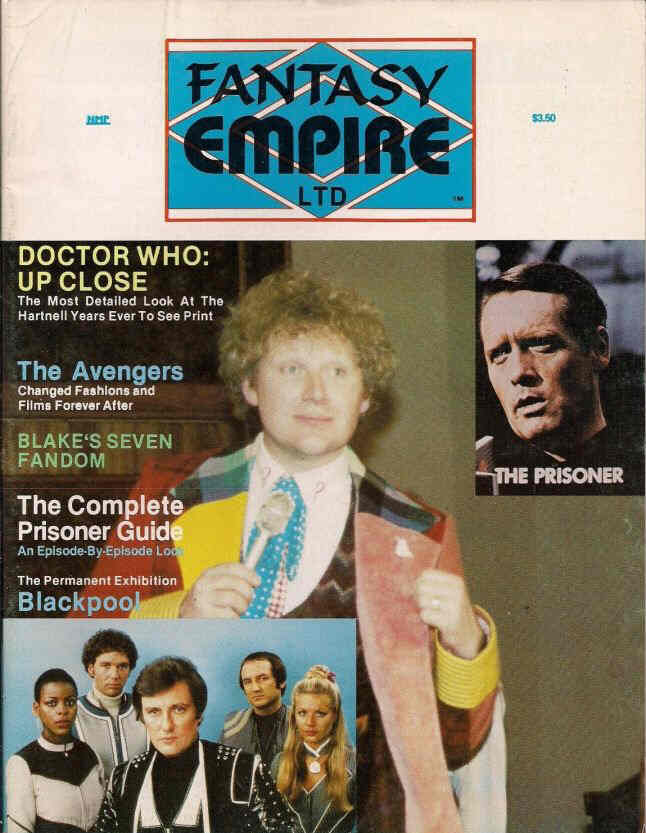 FANTASY EMPIRE magazine cover Issue 1  Limited  1984