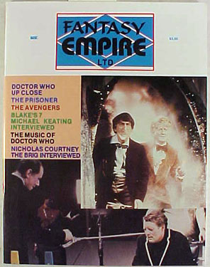 FANTASY EMPIRE magazine side cover Issue 2  Limited  1984