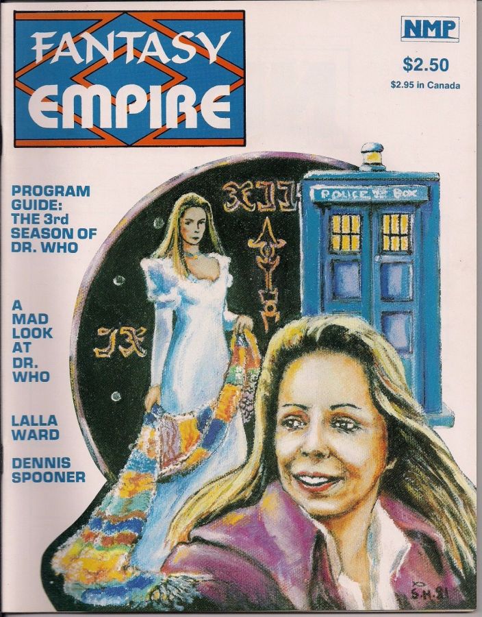 FANTASY EMPIRE magazine cover Issue 4  1982