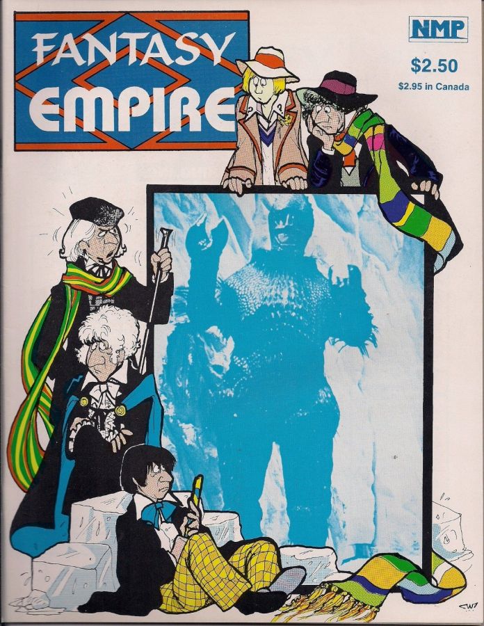 FANTASY EMPIRE magazine side cover Issue 5  1982