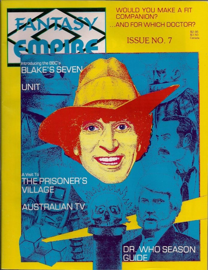 FANTASY EMPIRE magazine cover Issue 7  1983